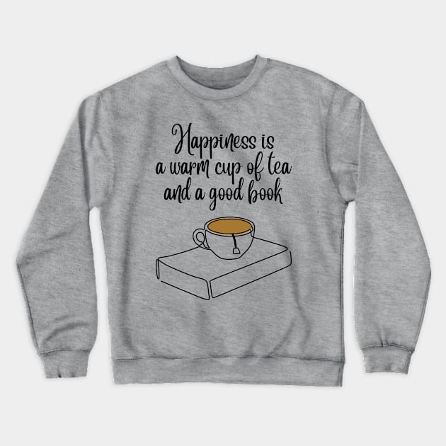 Tea and Books Crewneck Sweatshirt by Geeks With Sundries